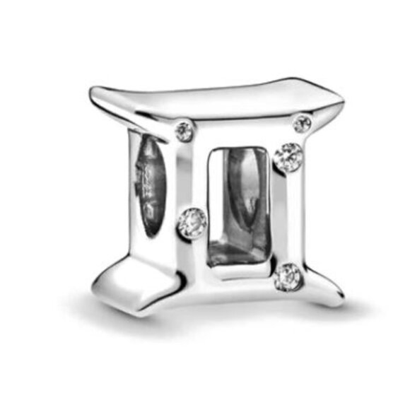 Sterling Silver Sparkling Astrology Zodiac Charm - Picture 6 of 13